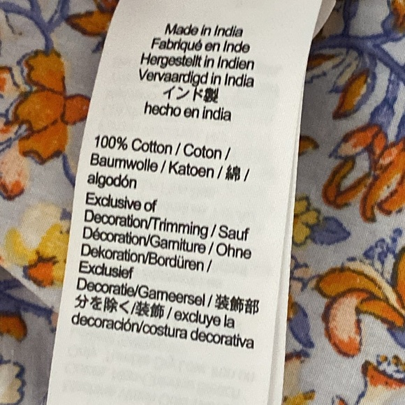 J. Crew Pink and Purple Floral Cotton Halter Neck Midi Sundress size S - Picture 11 of 12